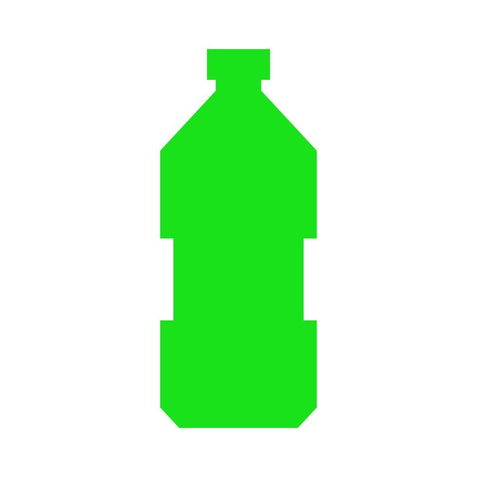 Water bottle illustrated on a white background vector