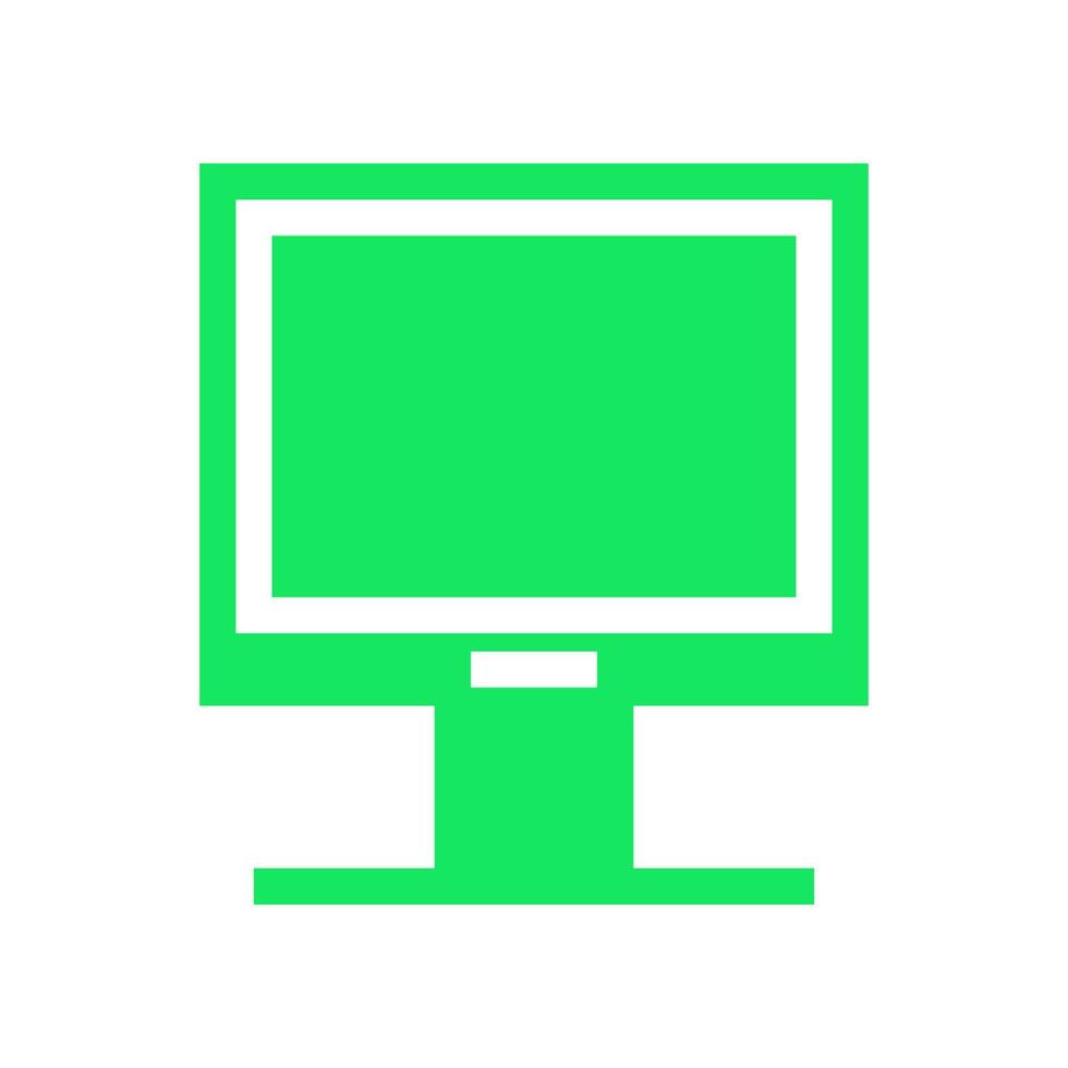 Television illustrated on a white background vector