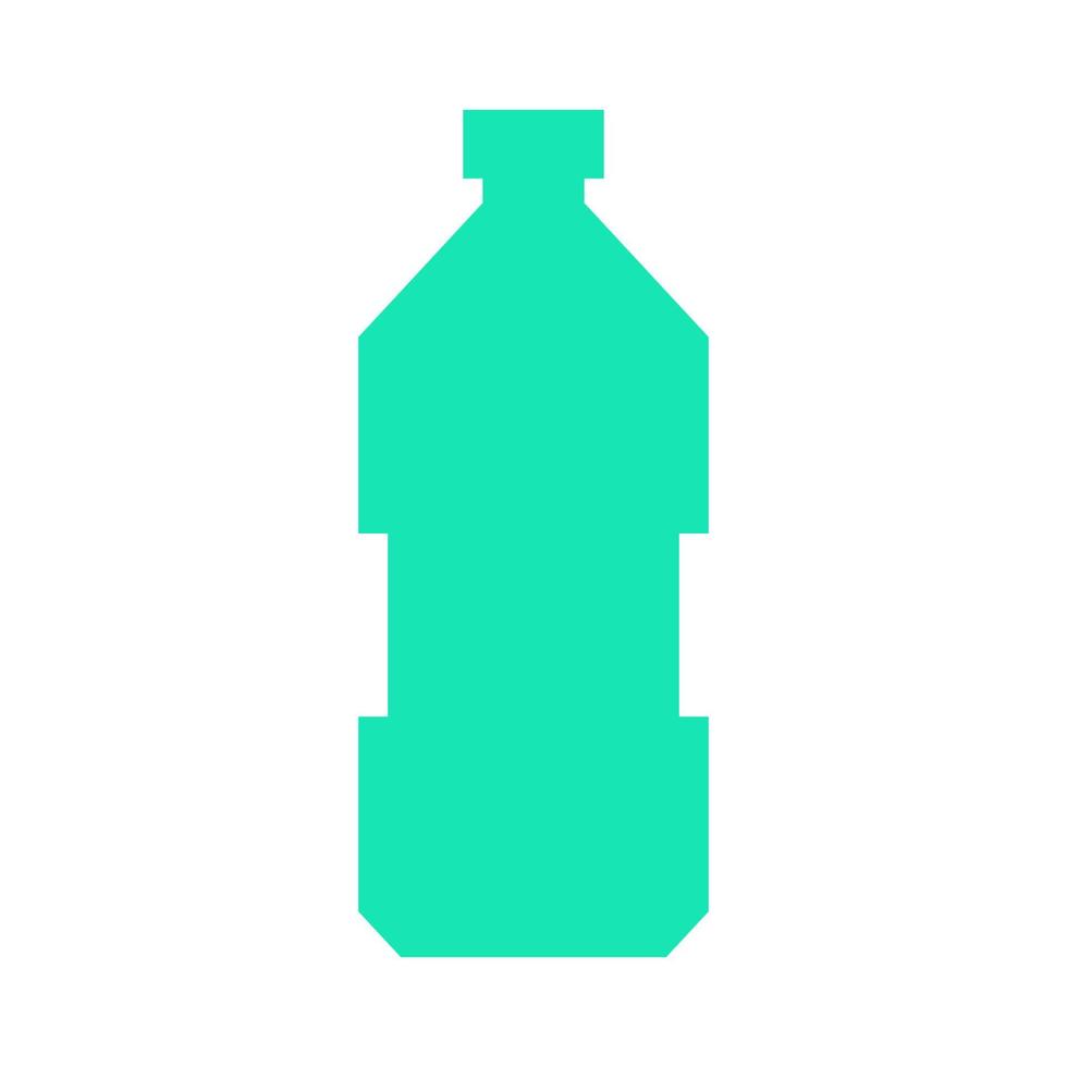 Water bottle illustrated on a white background vector