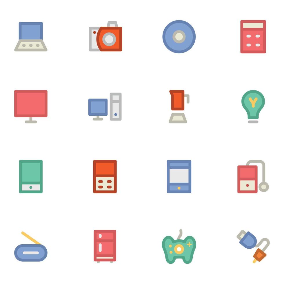 Trendy Electronics Concepts vector