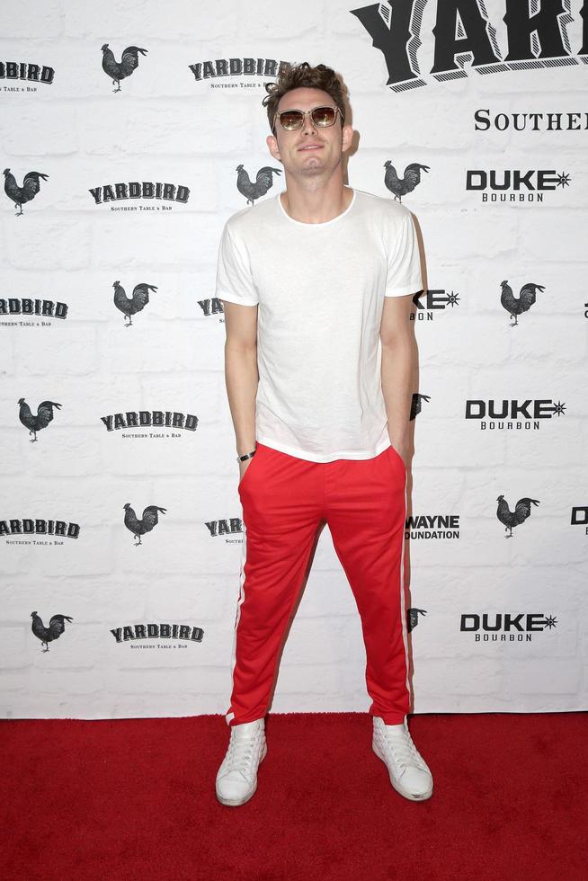 LOS ANGELES - APR 5  James Kennedy at the Yardbird Southern Table and Bar Los Angeles Grand Opening on the Yardbird Southern Table and Bar on April 5, 2018 in Los Angeles, CA photo