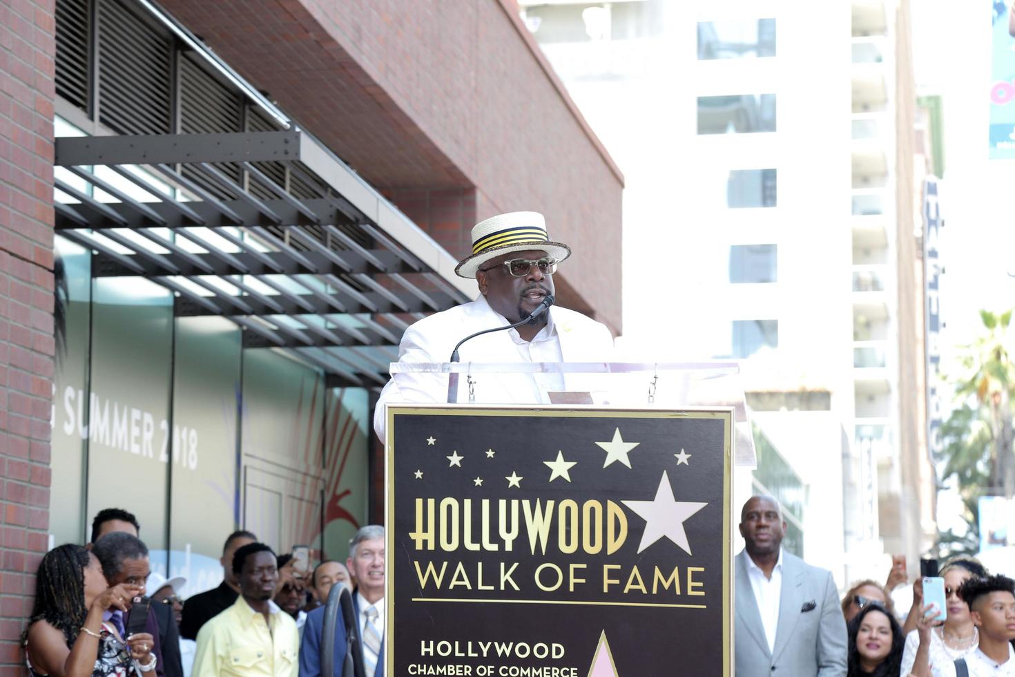 LOS ANGELES  JUL 19 - Cedric the Entertainer at the Cedric the Entertainer Star Ceremony on the Hollywood Walk of Fame on July 19, 2018 in Los Angeles, CA photo