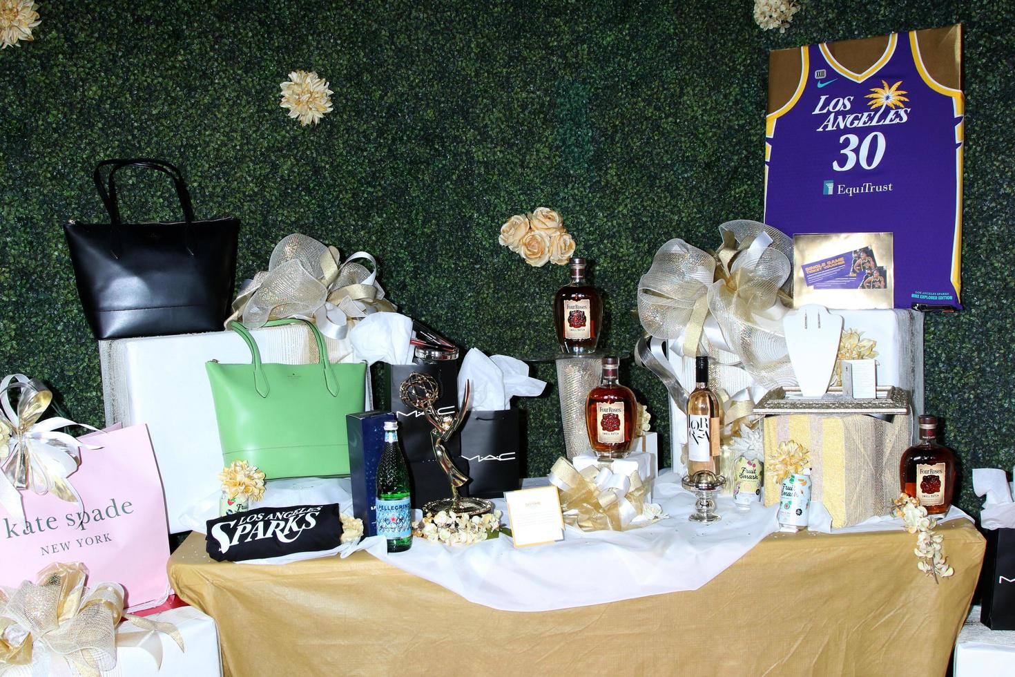 LOS ANGELES  JUN 13 - Emmy Gifting Table at the 48th Daytime Emmy Awards Gifting Photos  June 13 at the ATI Studios on June 13, 2021 in Burbank, CA