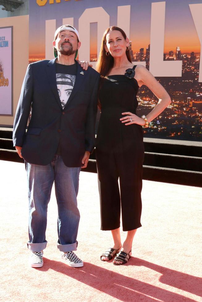 LOS ANGELES JUL 22 - Kevin Smith, Jennifer Smith at the Once Upon a Time in Hollywod Premiere at the TCL Chinese Theater IMAX on July 22, 2019 in Los Angeles, CA photo