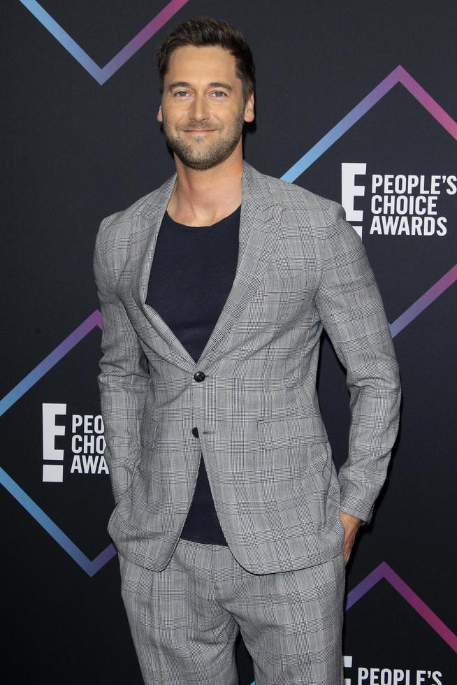 LOS ANGELES   NOV 11 - Ryan Eggold at the Peoples Choice Awards 2018 at the Barker Hanger on November 11, 2018 in Santa Monica, CA photo