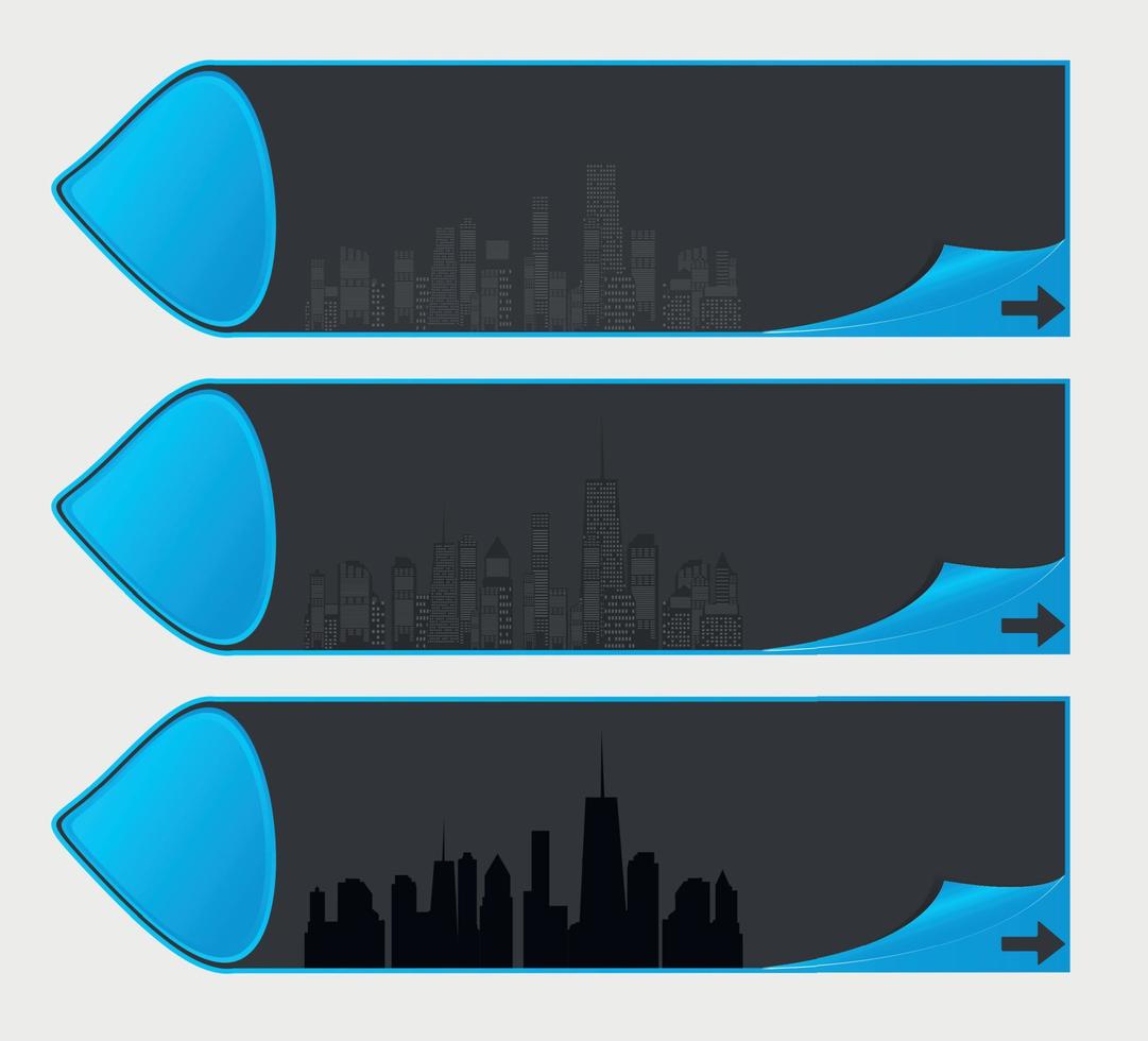 Vector illustration of cities silhouette. EPS 10.