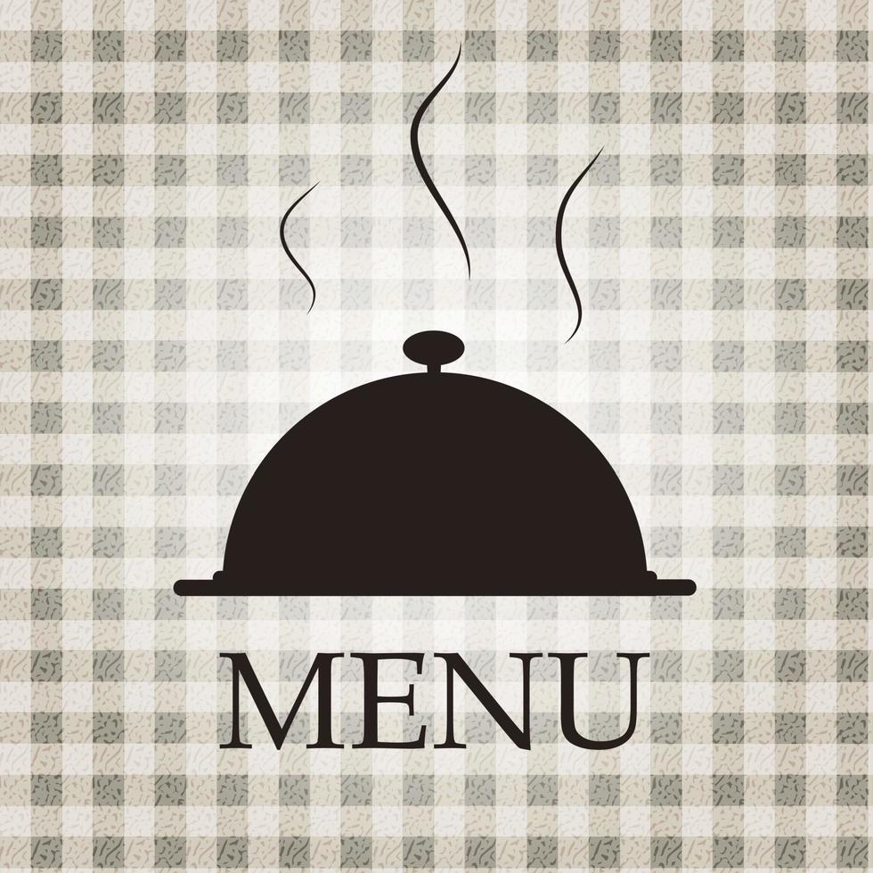 Ilustración de vector de plantilla de menú de restaurante