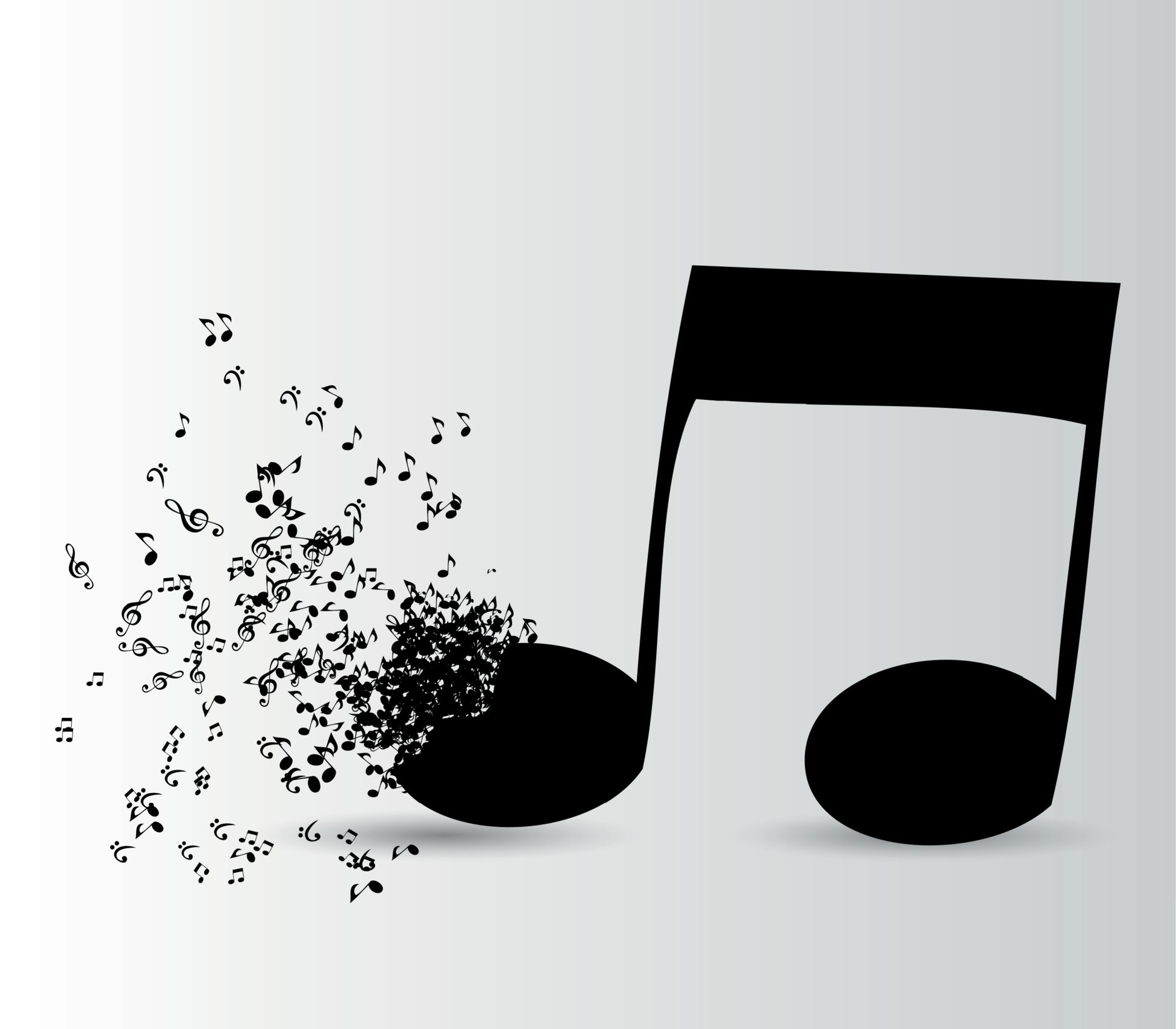 Abstract music background vector illustration for your design 8237712