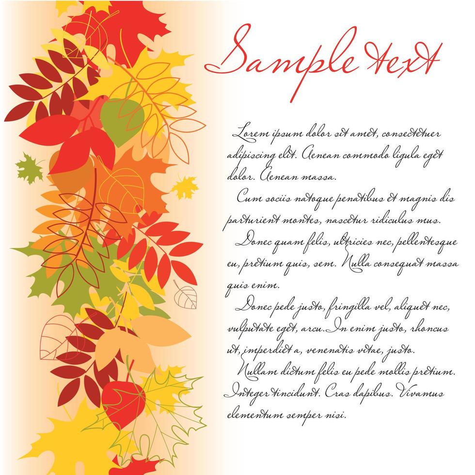 A seamless leaf pattern vector background