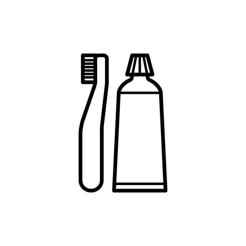 Toiletries isolated icon design template vector