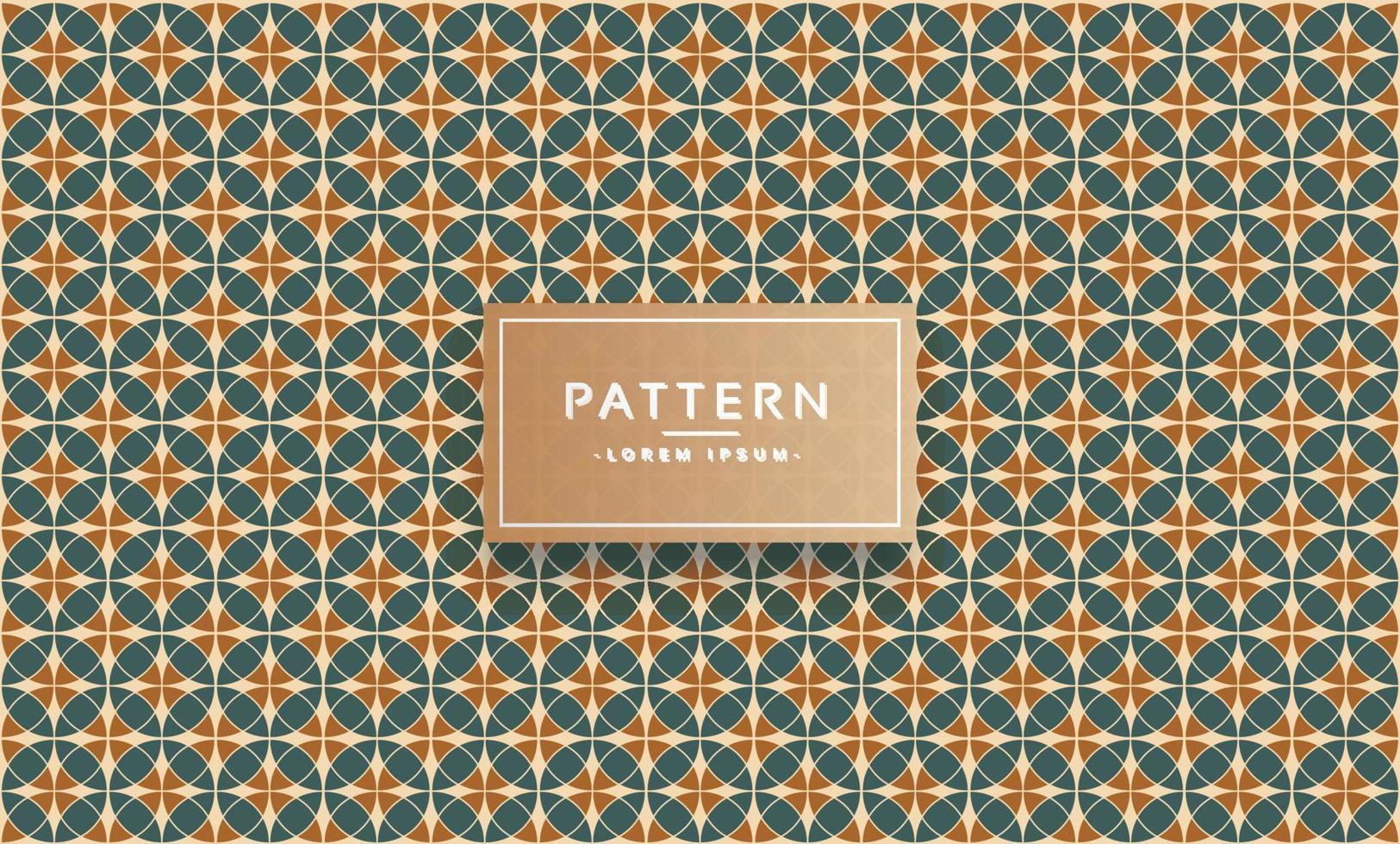 circle geometric pattern vector