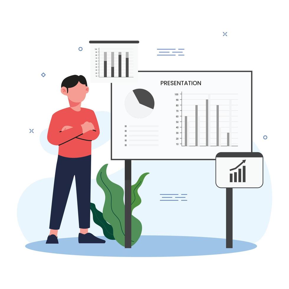 People concept. Vector illustration of email marketing, newsletter, online advertising for graphic and web design, business presentation and marketing material.