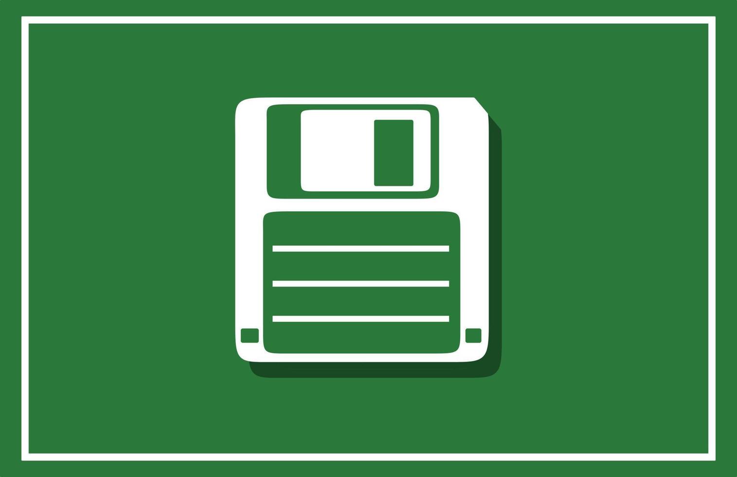 icono de disquete vector