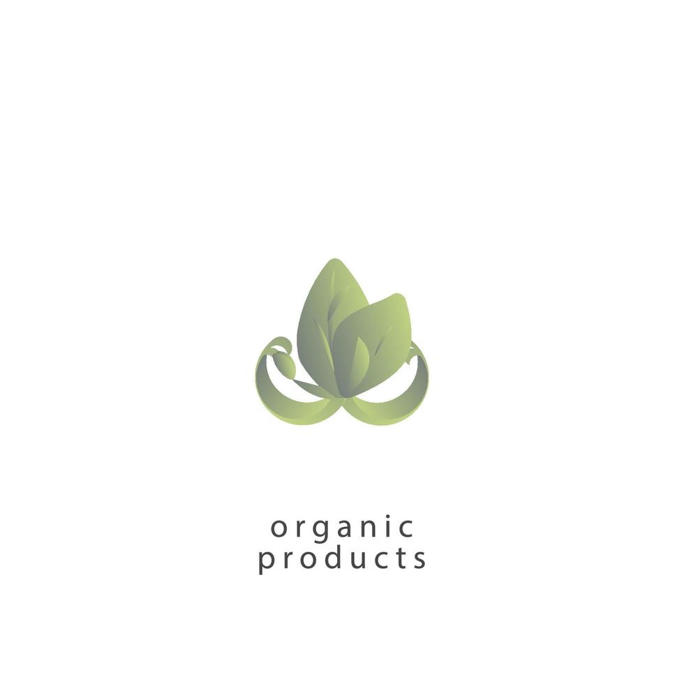 Nature symbol creative organic concept. Bio health care herbal abstract business eco logo. Fresh food, circle pack, beauty flora, pharmacy icon. Corporate identity logotype, corporate graphic design vector