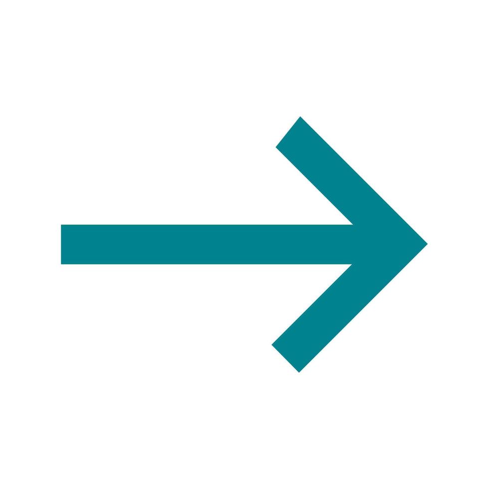 Arrow Flat Multicolor Icon vector
