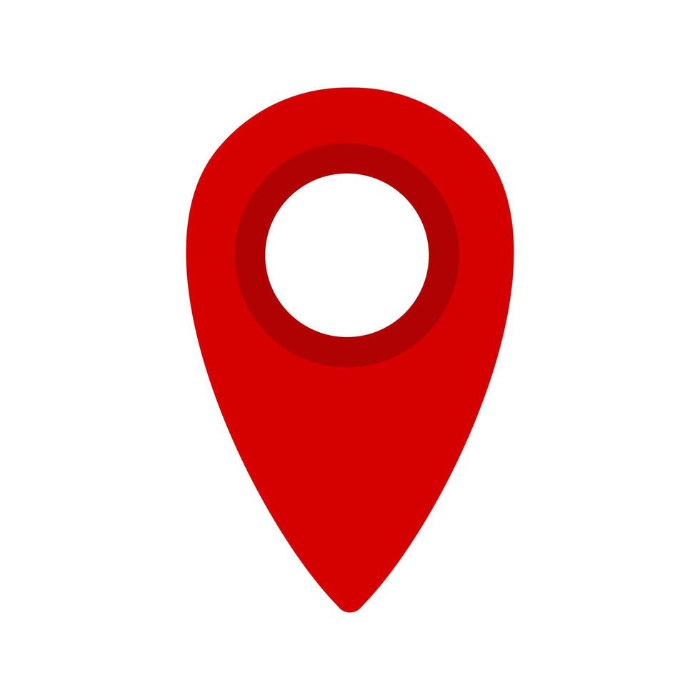 Location Flat Multicolor Icon vector