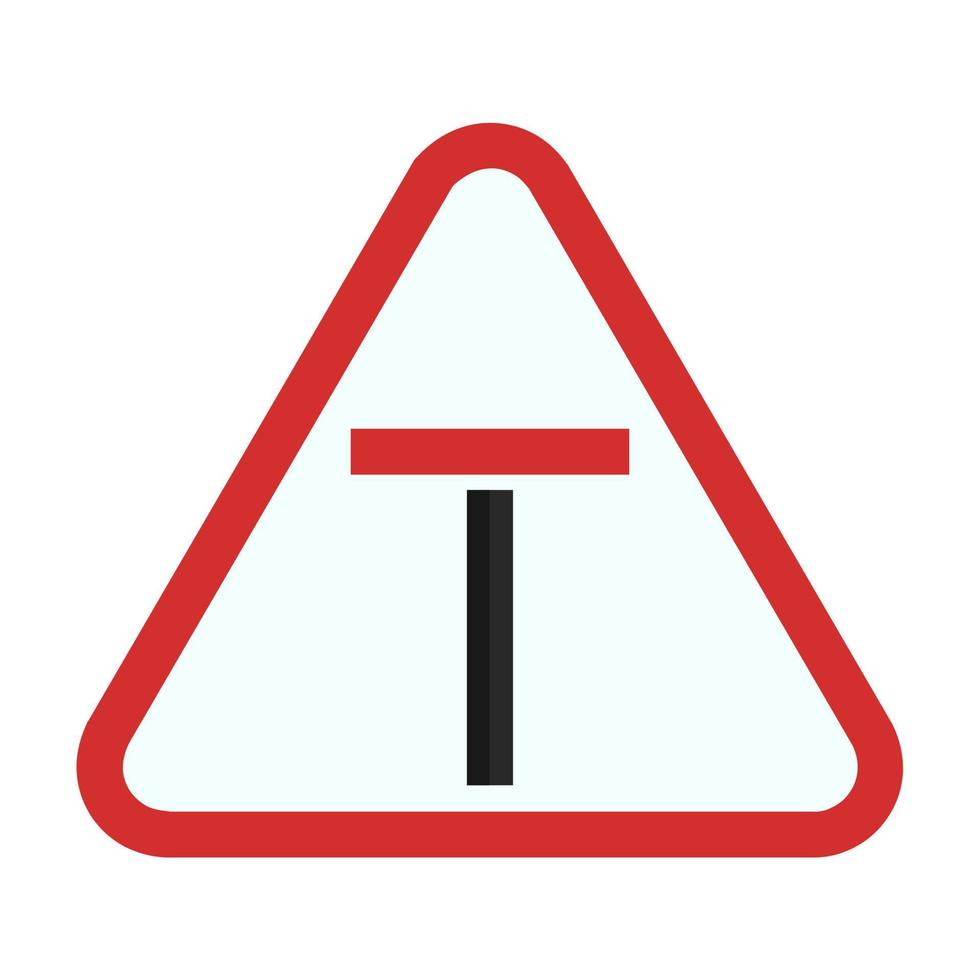 Dead End Flat Multicolor Icon vector