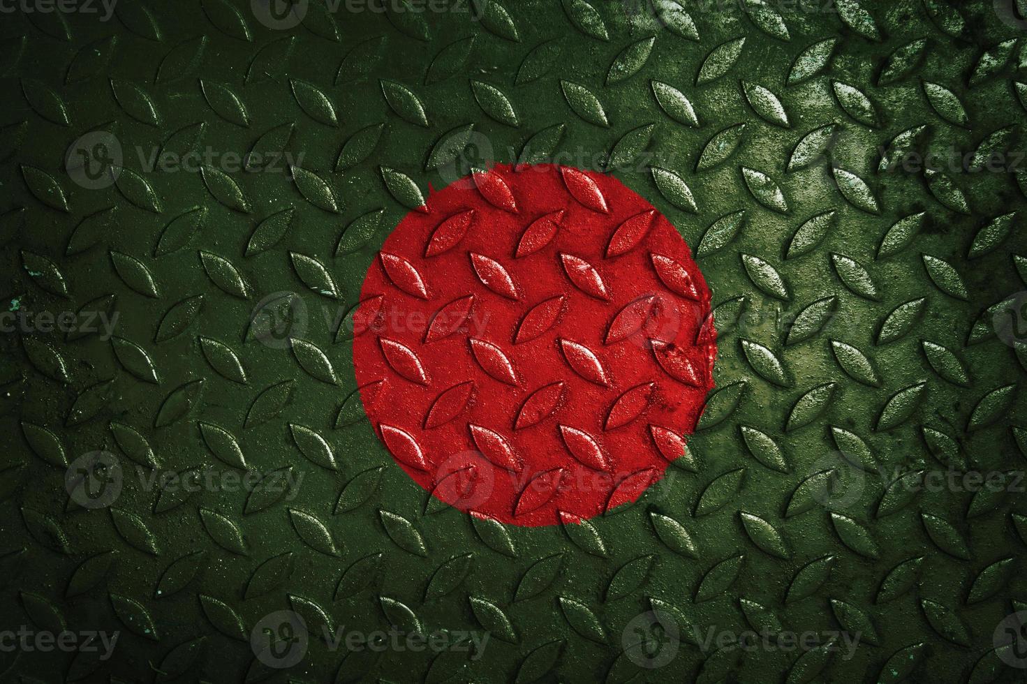 bangladesh flag metal texture statistic photo