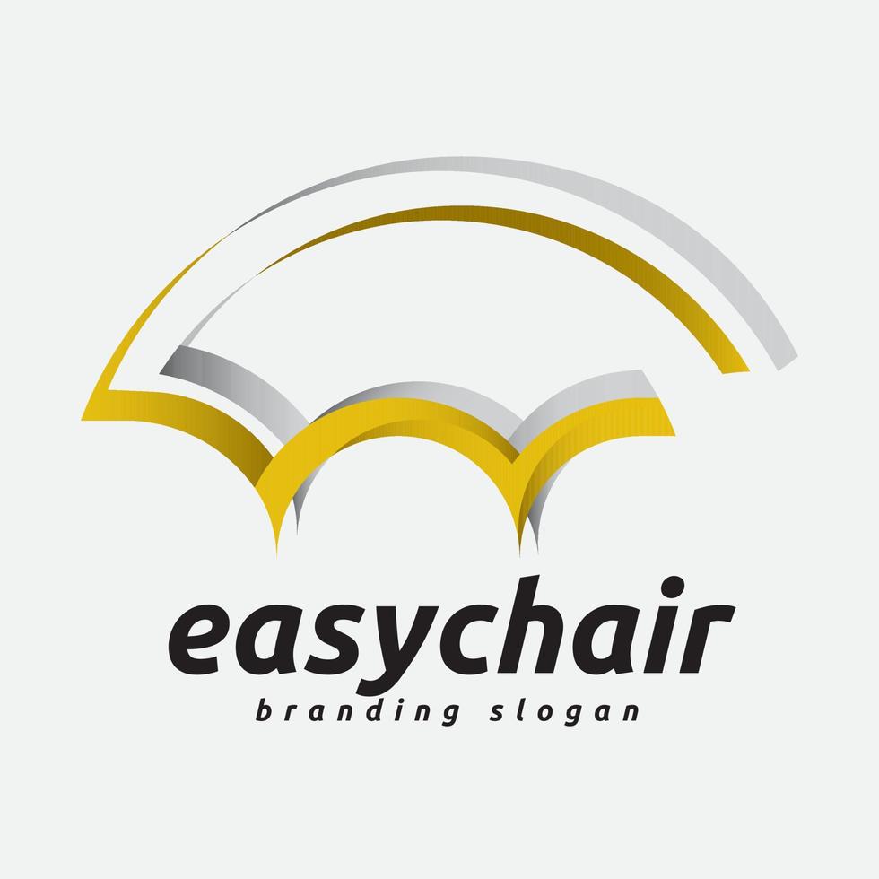 Divan Interior Furniture Logo vector