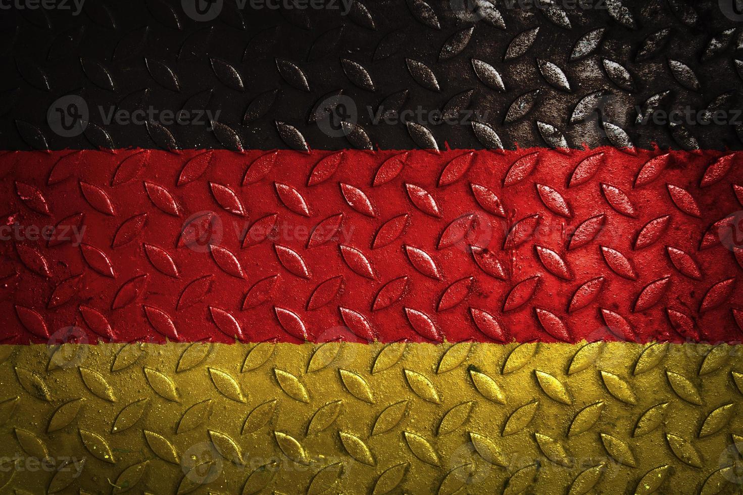 germany flag metal texture statistic photo