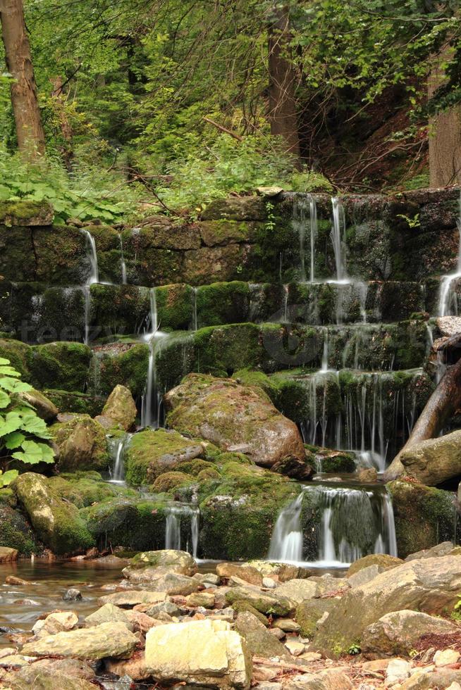 Waterfall in Poland photo