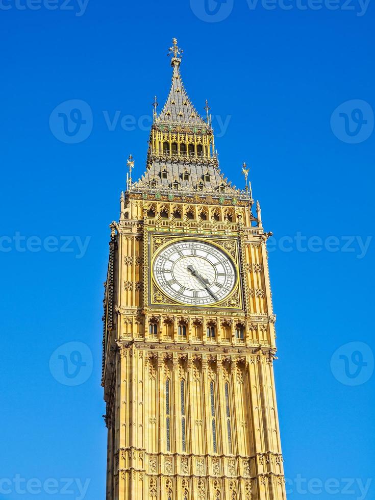 HDR Big Ben in London photo