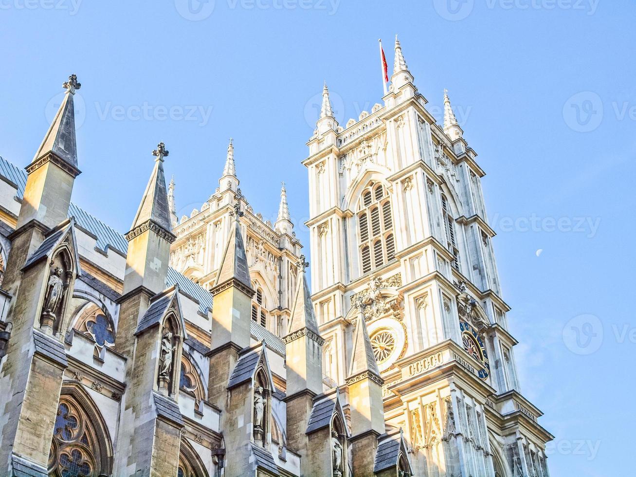 HDR Westminster Abbey church in London photo