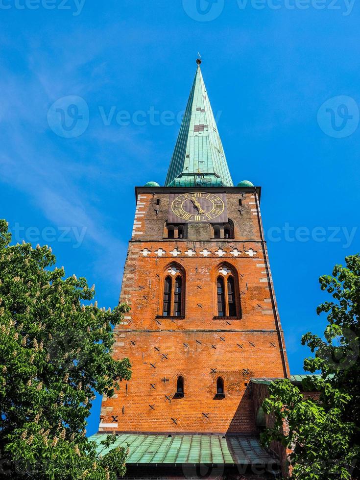 HDR St Jakobi church in Luebeck photo