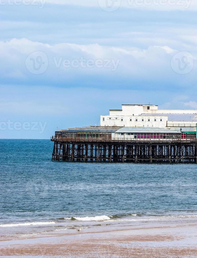 HDR Pleasure Beach in Blackpool photo