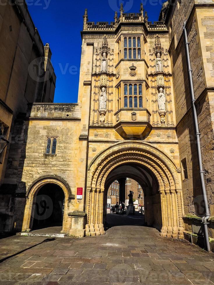 HDR Great Gatehouse Abbey Gatehouse in Bristol photo