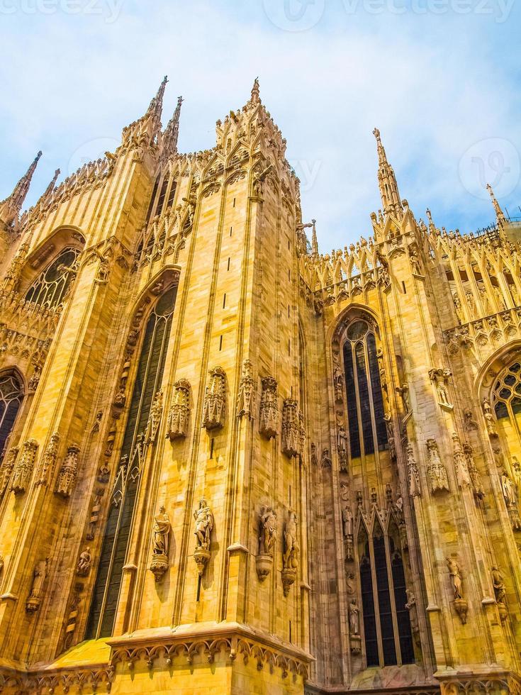 HDR Duomo di Milano Milan Cathedral photo