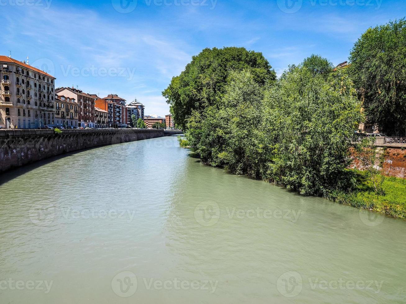 HDR River Dora in Turin photo