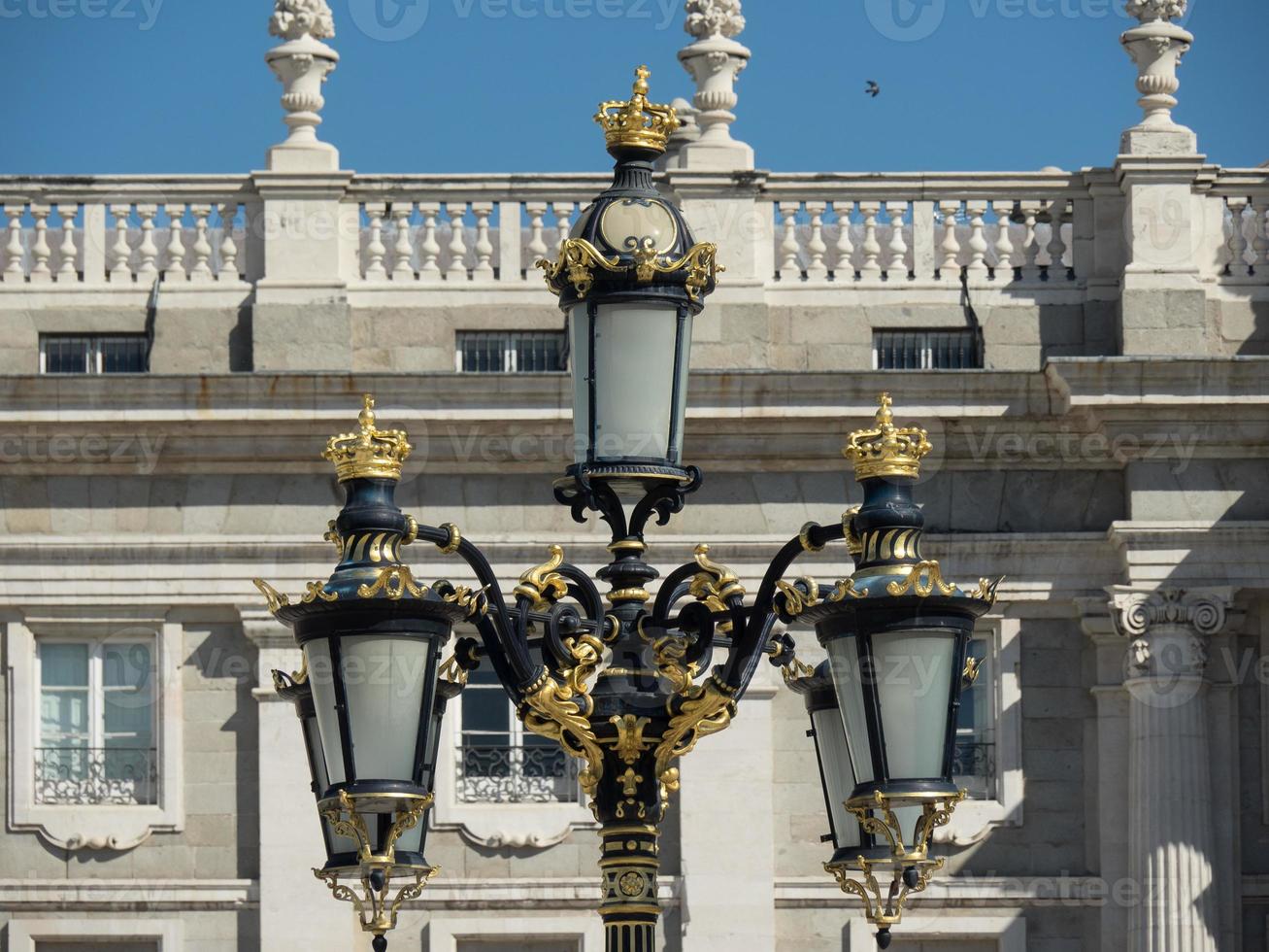 Madrid city in spain photo