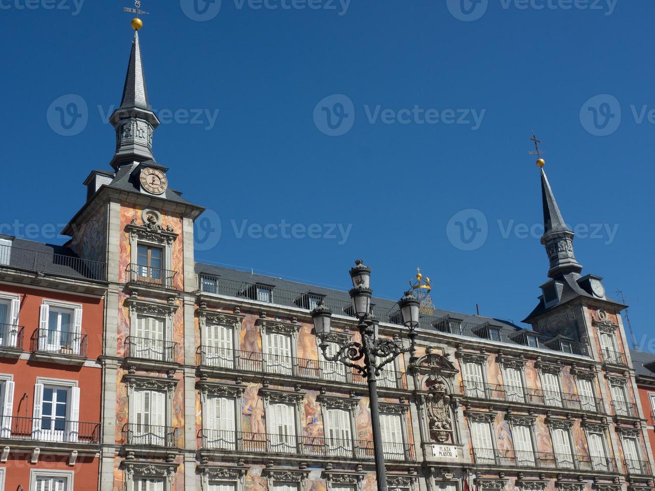 the city of Madrid in spain photo