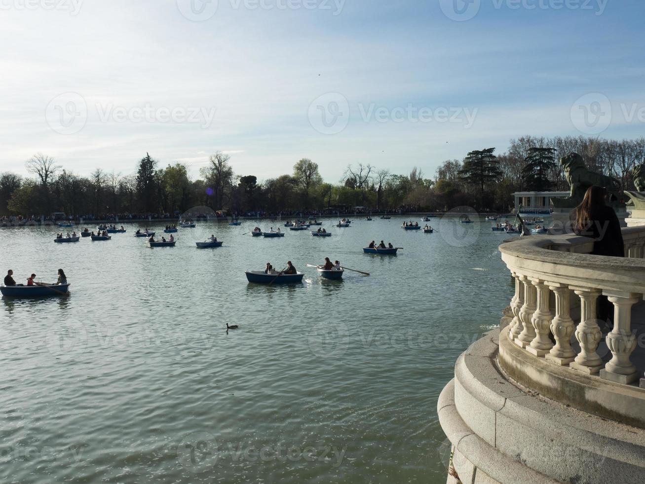 the spanish city of Madrid photo