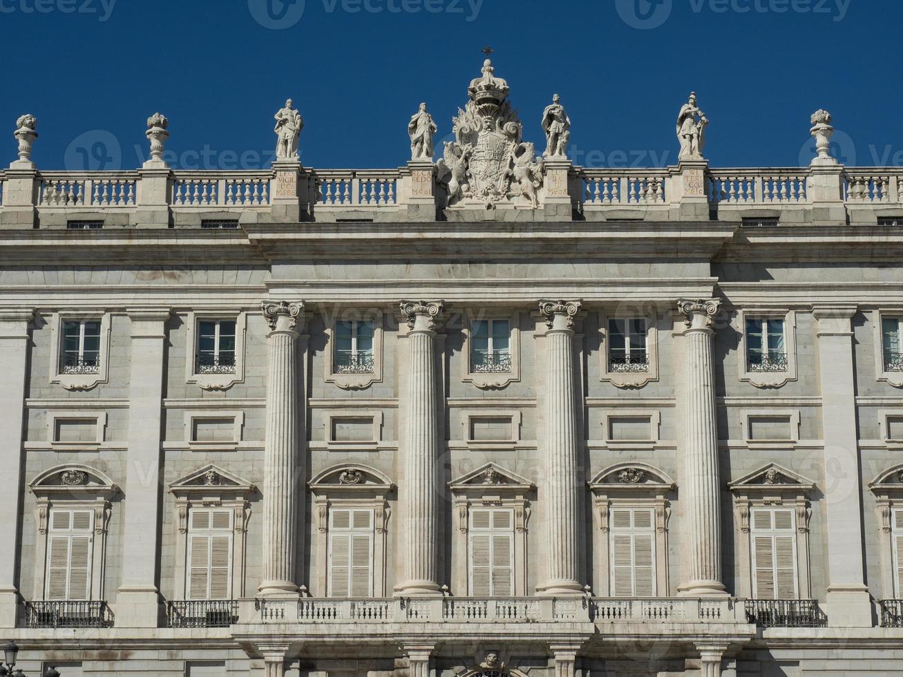 la ciudad española de madrid foto