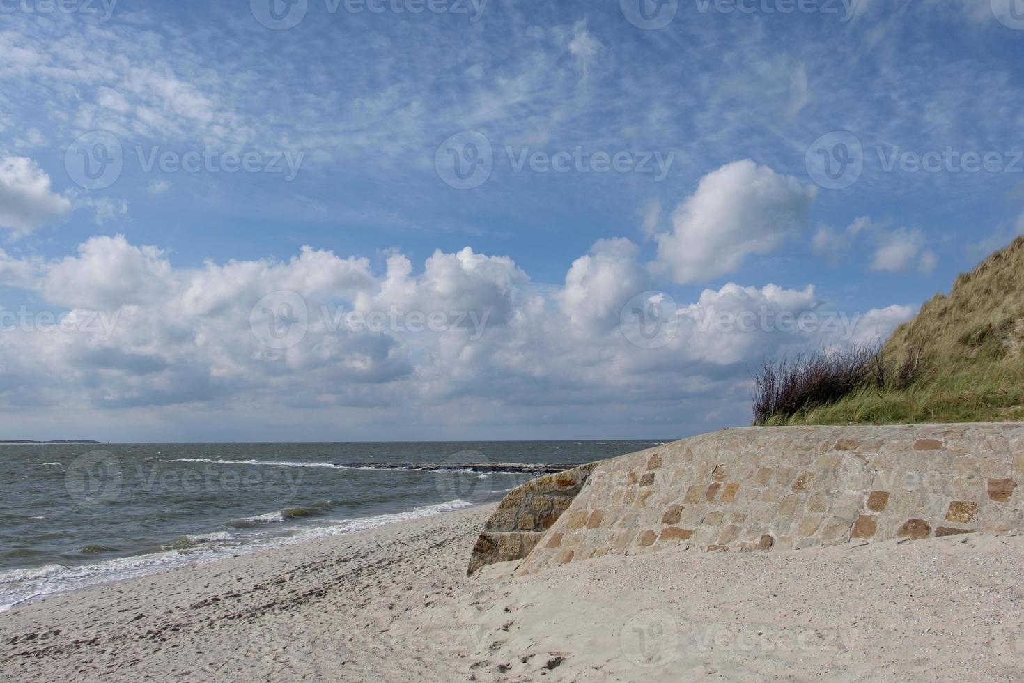 la isla spiekeroog en alemania foto