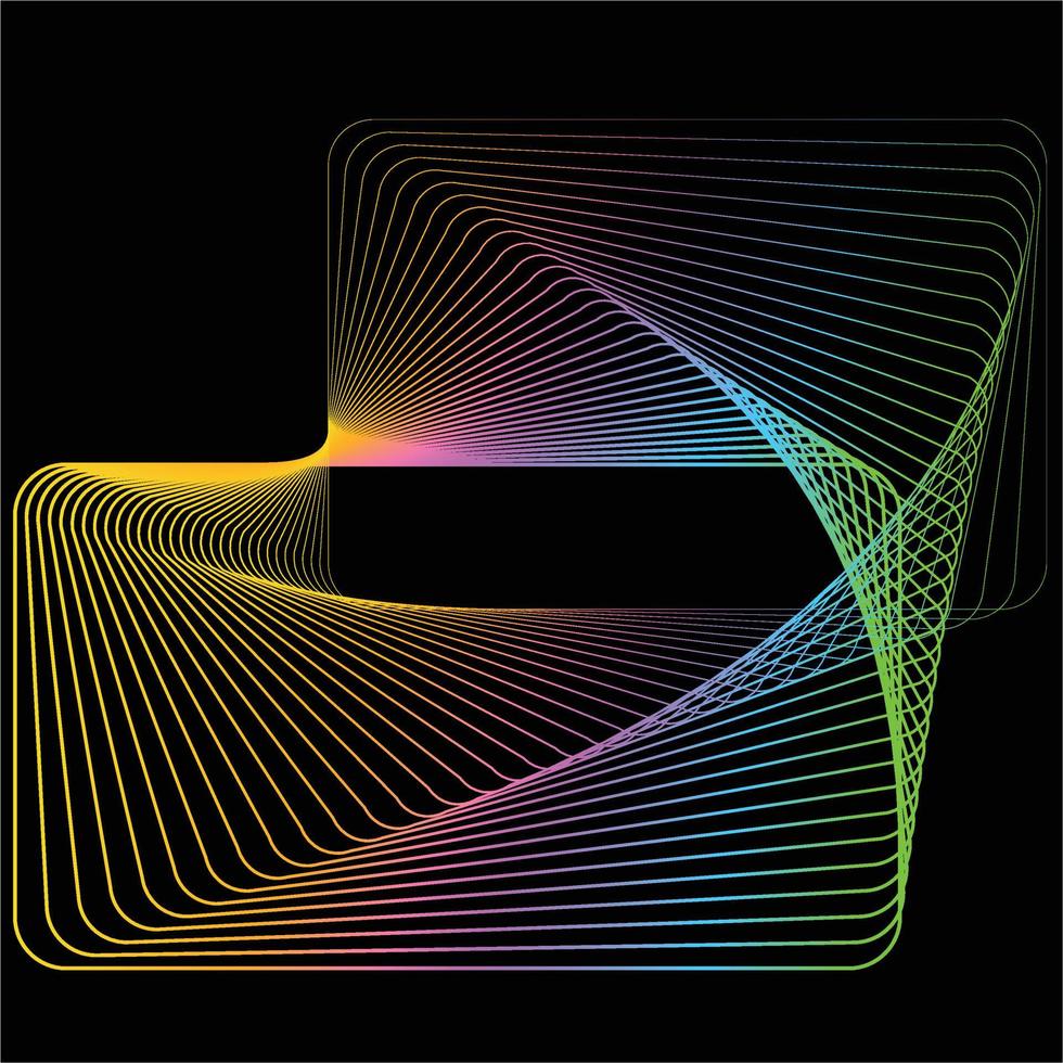 Vector Illustration of movement pattern of lines and shape geometric abstract background. EPS10.