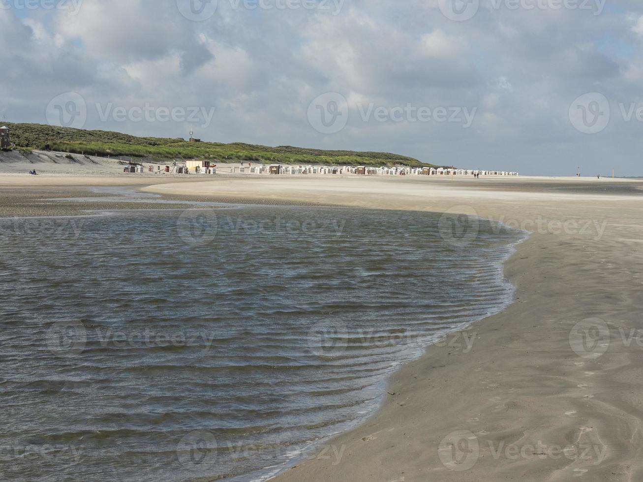 Spiekeroog island in germany photo