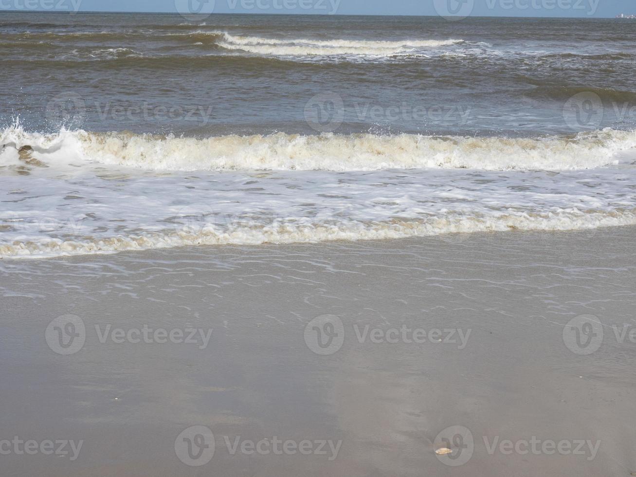 the island of Spiekeroog in germany photo