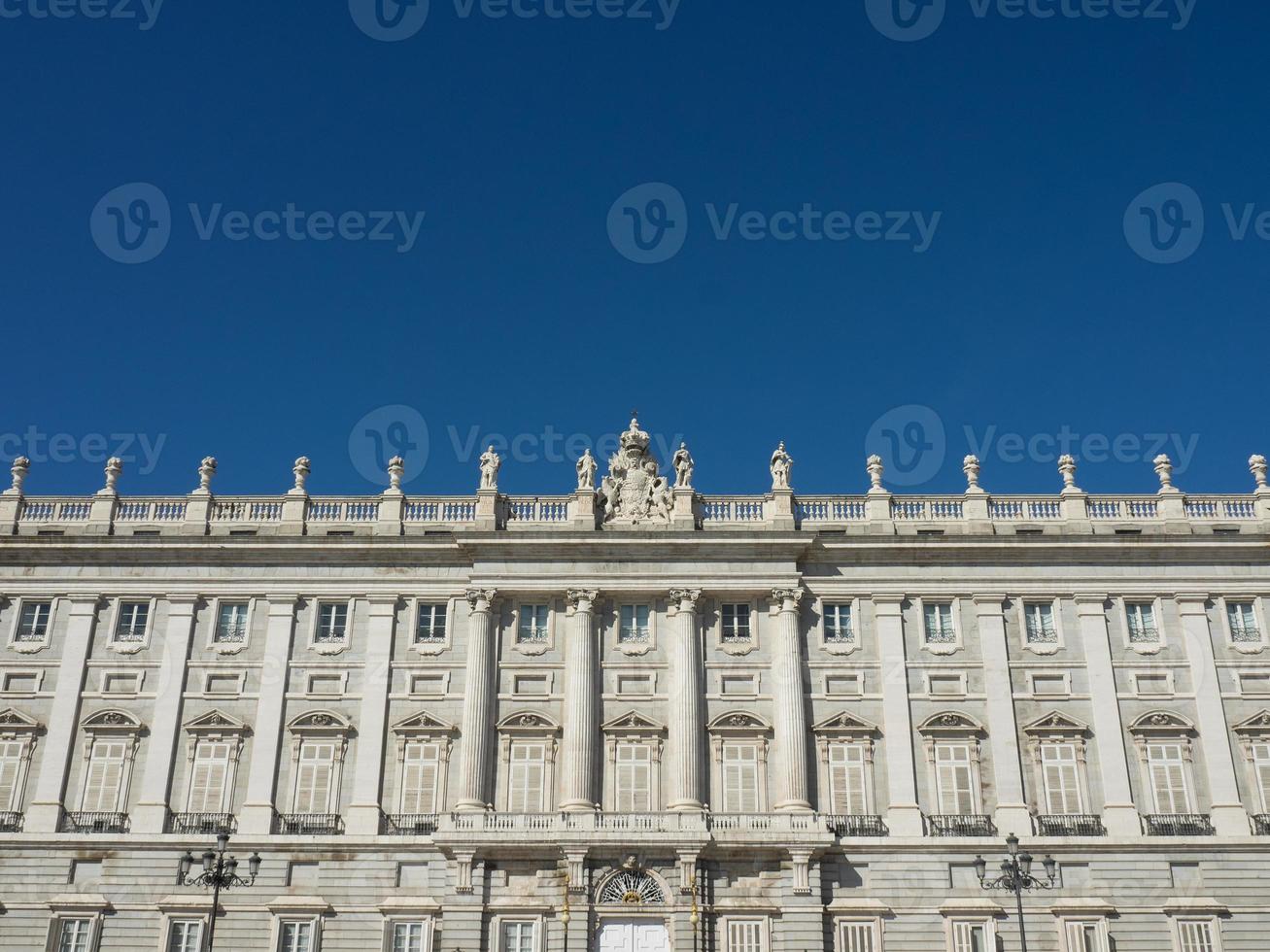 Madrid city in spain photo