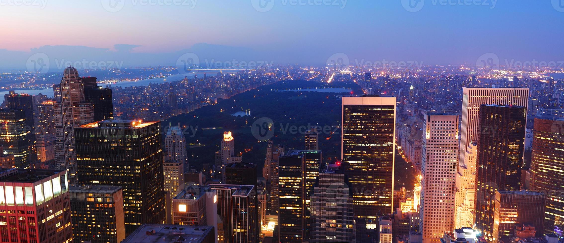 New York City Central Park Manhattan panorama photo