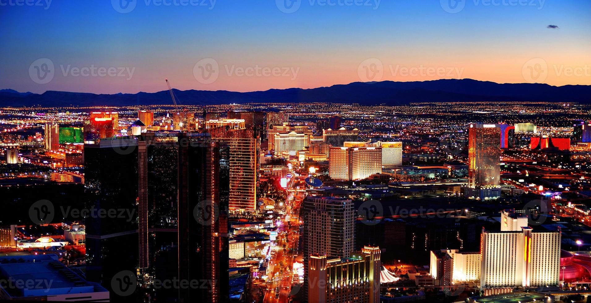 Las Vegas City Skyline panorama photo