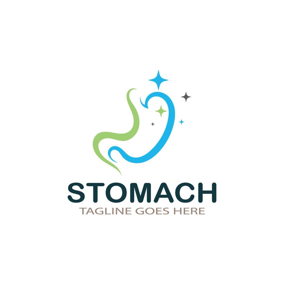 stomach care icon designs vector