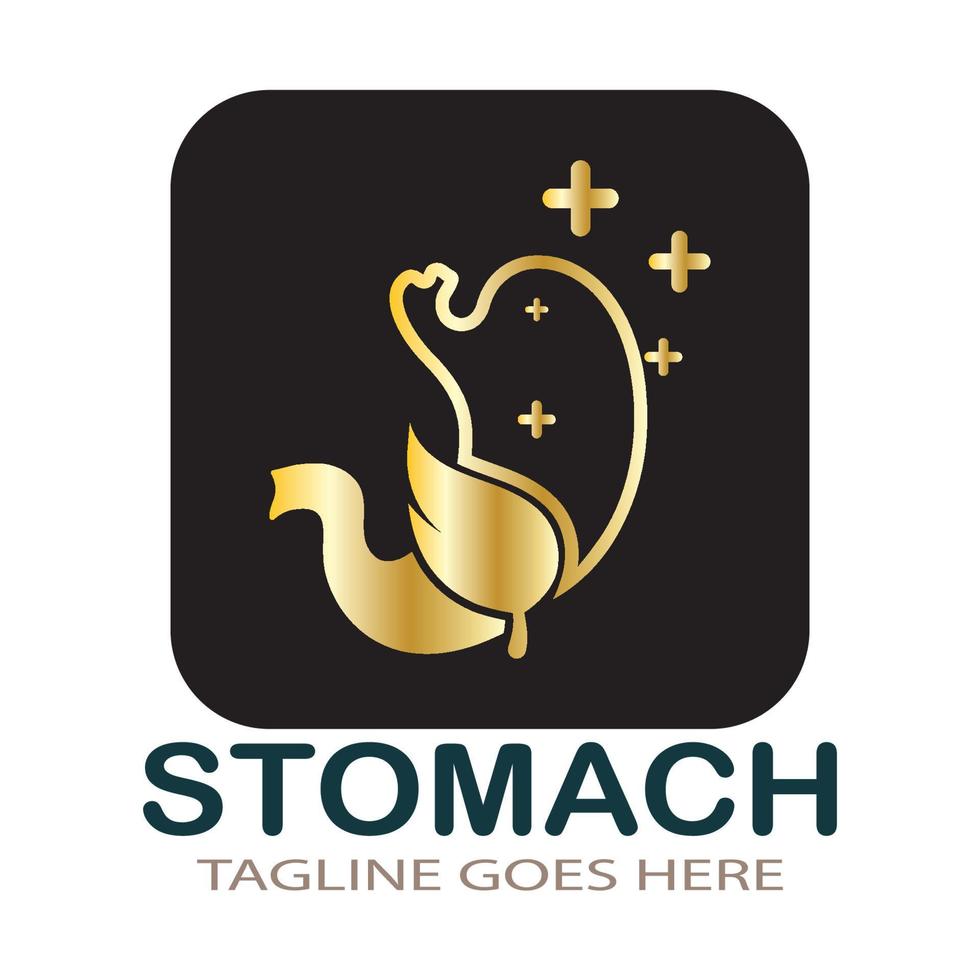 stomach care icon designs vector