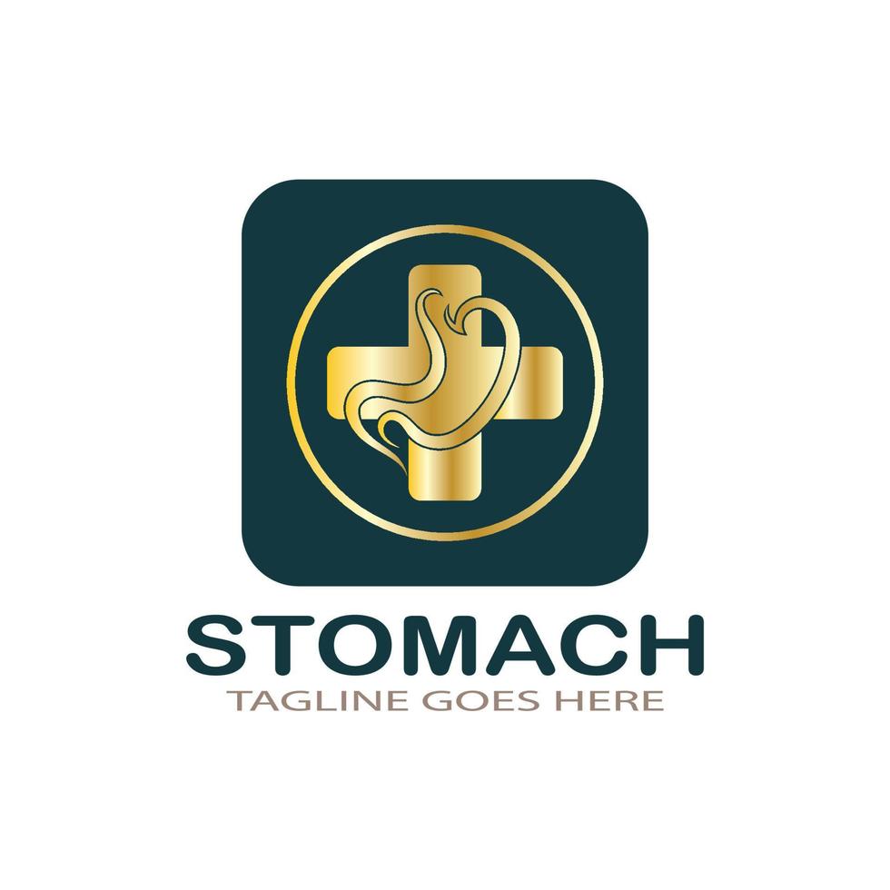 stomach care icon designs vector