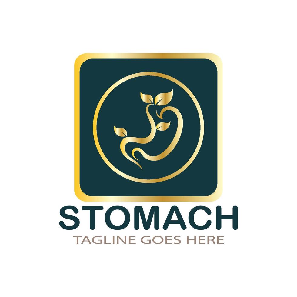 stomach care icon designs vector