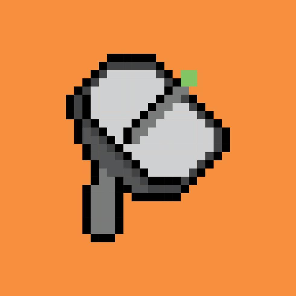 Pixel art. antenna signal isolated vector