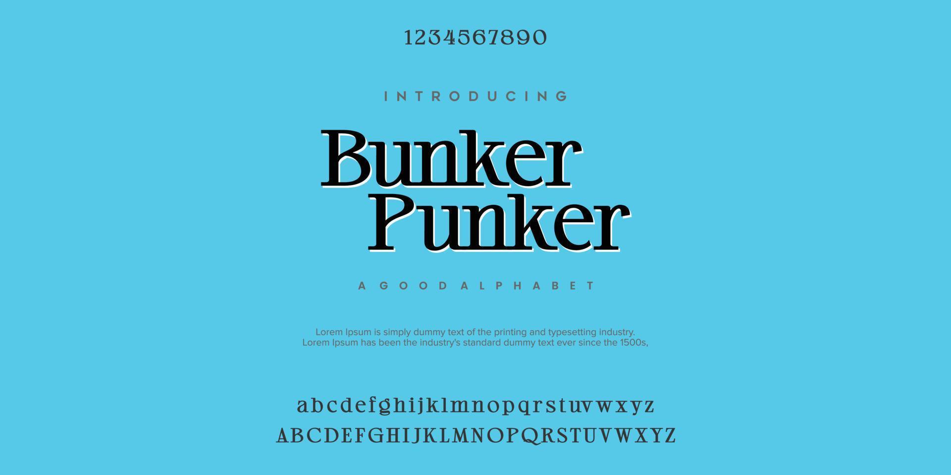 Abstract Fashion font alphabet. Minimal modern urban fonts for logo, brand etc. Typography typeface uppercase lowercase and number. vector illustration
