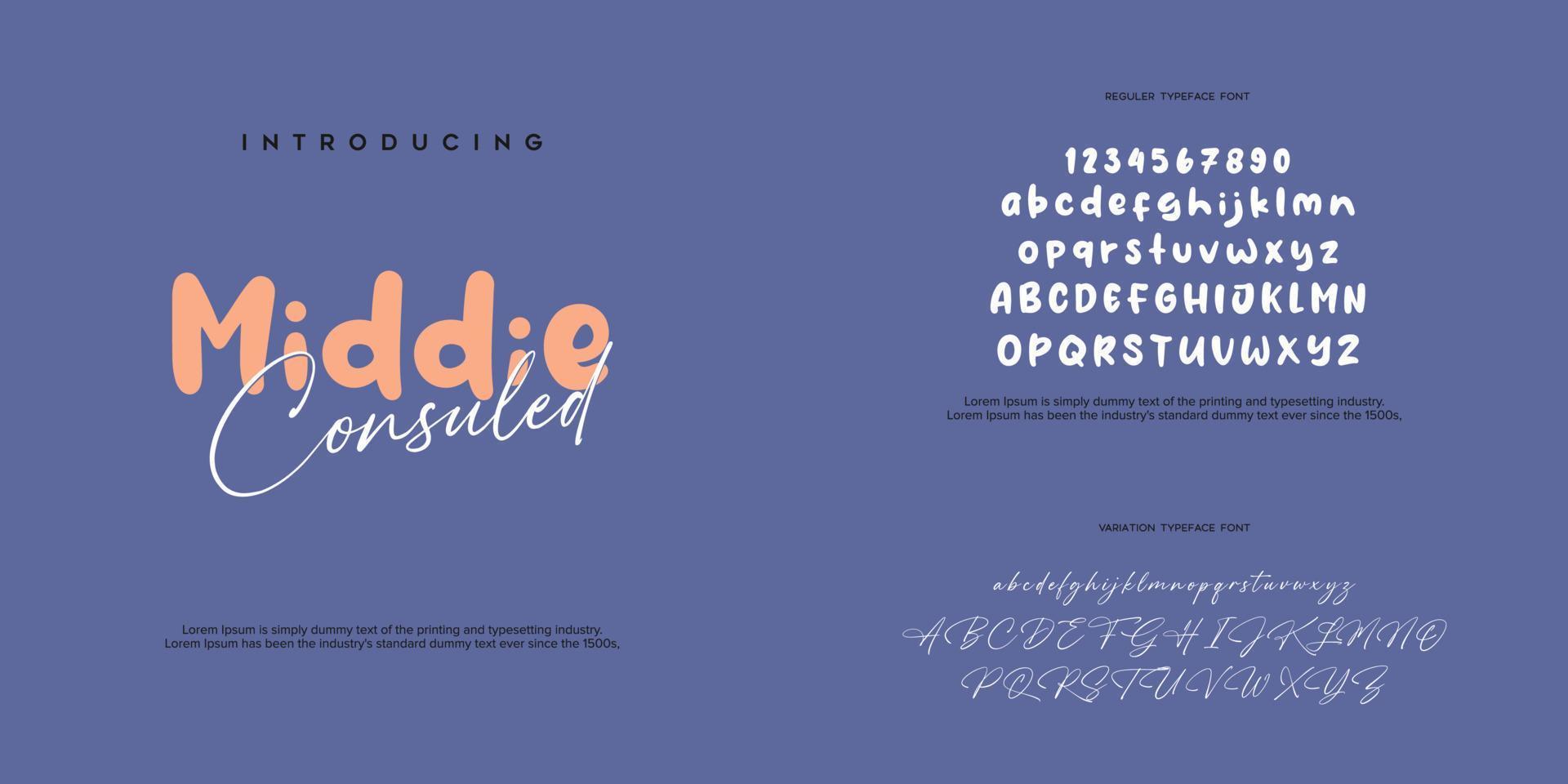 Modern minimal abstract alphabet fonts. Typography technology, electronic, movie, digital, music, future, logo creative font. vector illustration